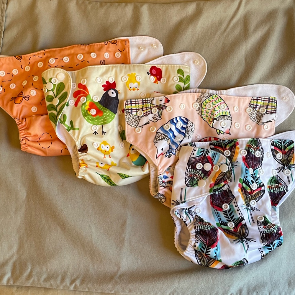 ALVABABY cloth diapers - 4 pack